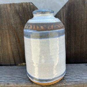 Unique stoneware vase